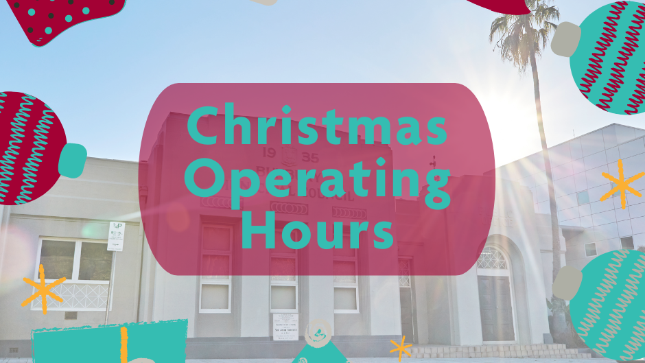 Christmas operating hours