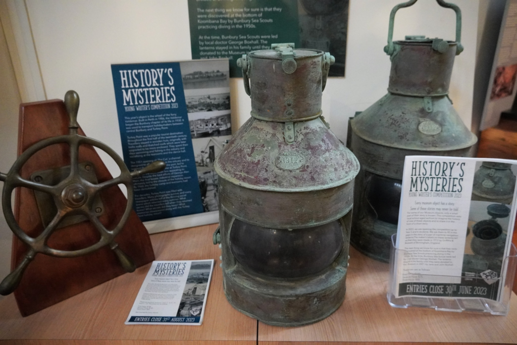 A selection of museum artefacts 
