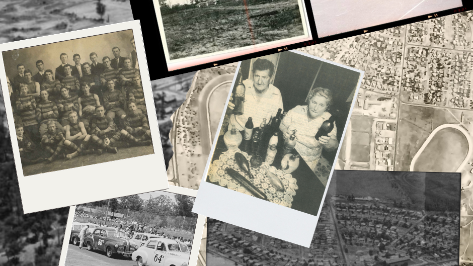 Historical photos relating to Carey Park collage. 