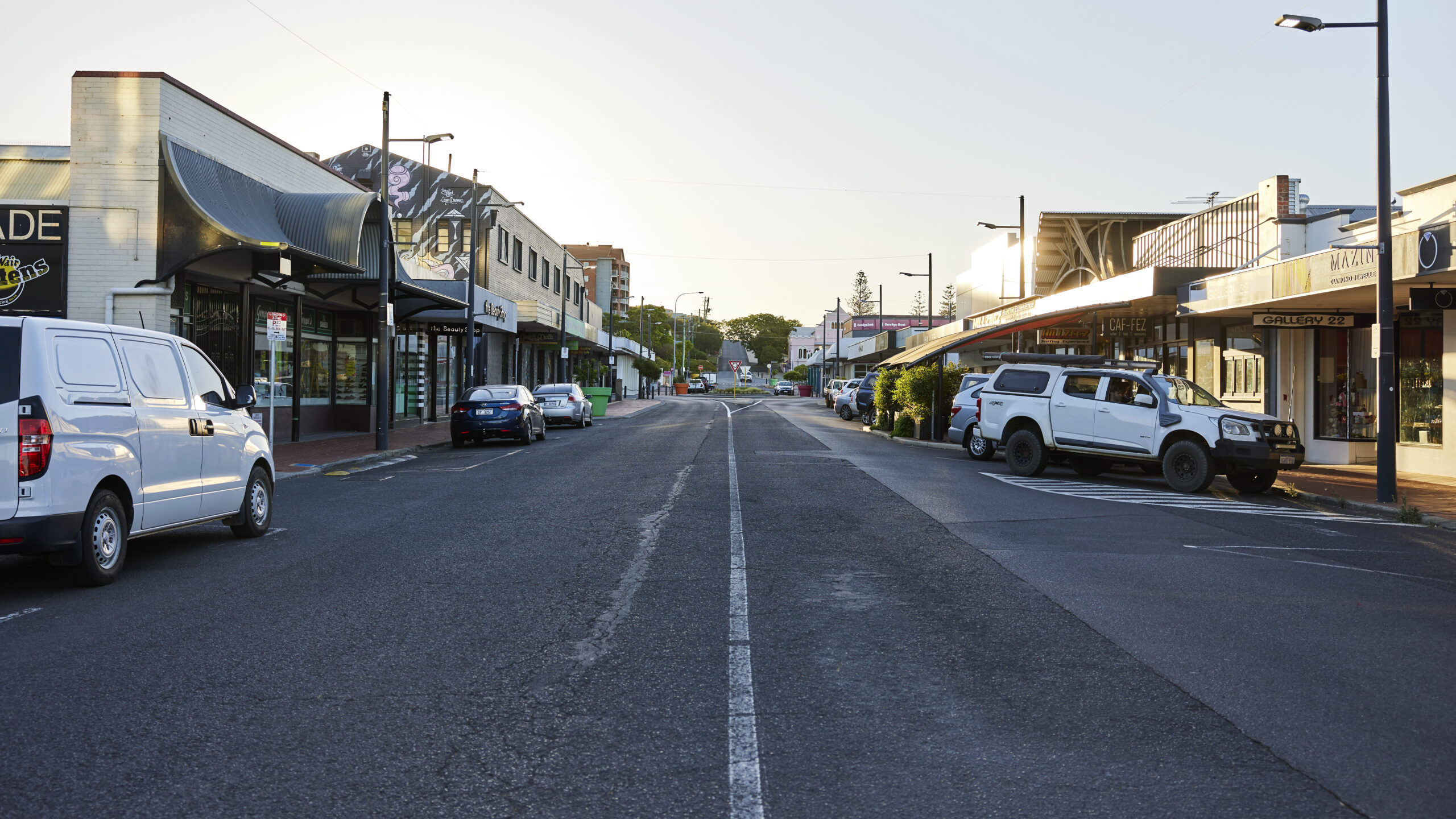 Before the road was upgraded.